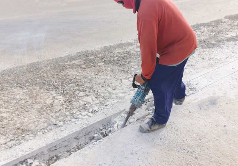 Concrete Pavement Demolition in Bergen County, NJ